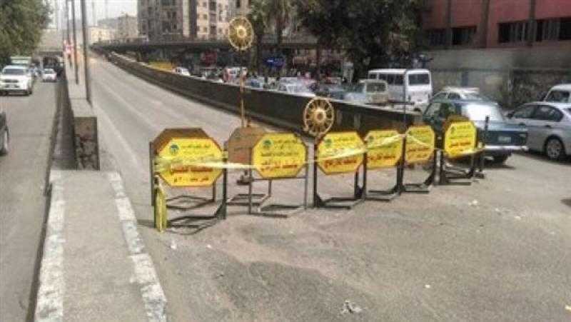 غلق كوبري الجيزة المعدني بشكل جزئي لمدة 3 أيام