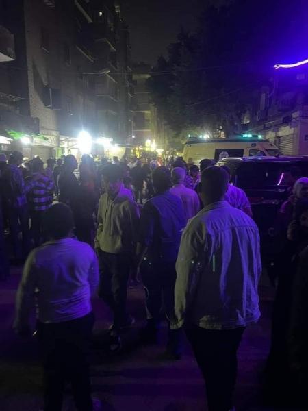 ارتفاع عدد المصابيين فى عقار إمبابة المنهار إلى 3 مواطنين