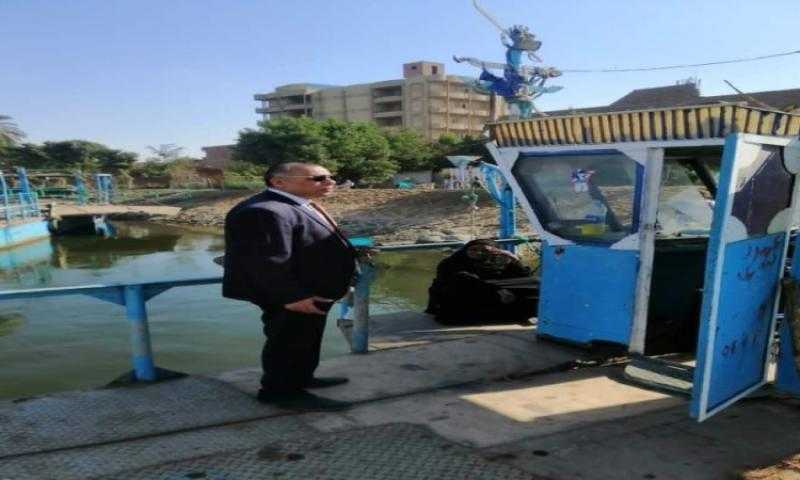 إيقاف معدية في ملوي لعدم التزامها بمقومات الأمن والسلامة