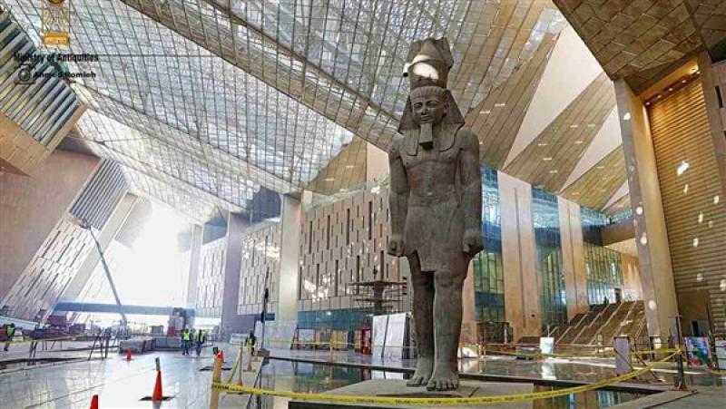 الانتهاء من الأعمال الإنشائية للمتحف المصري الكبير