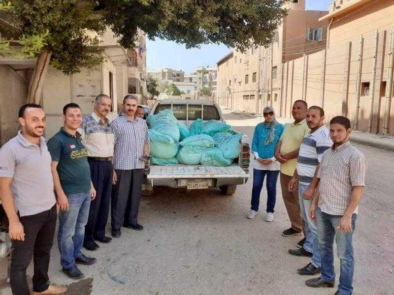 ضبط 31 جوال دقيق مهربة للبيع في السوق السوداء بالجيزة
