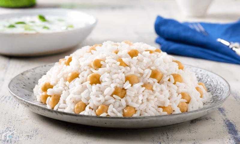 طريقة تحضير وصفة الأرز بالحمص