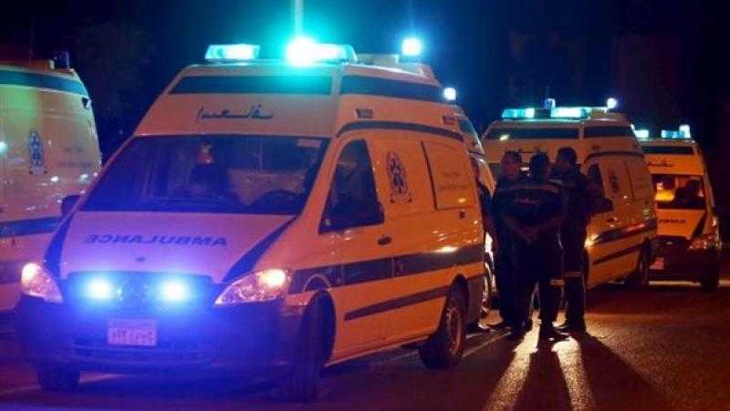 إصابة 13 شخصًا في حادث تصادم على الصحراوي الغربي بأسيوط