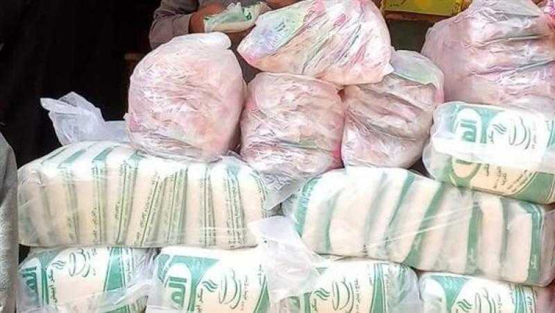 إحباط محاولة تهريب 10 أطنان سكر للسوق السوداء في سوهاج