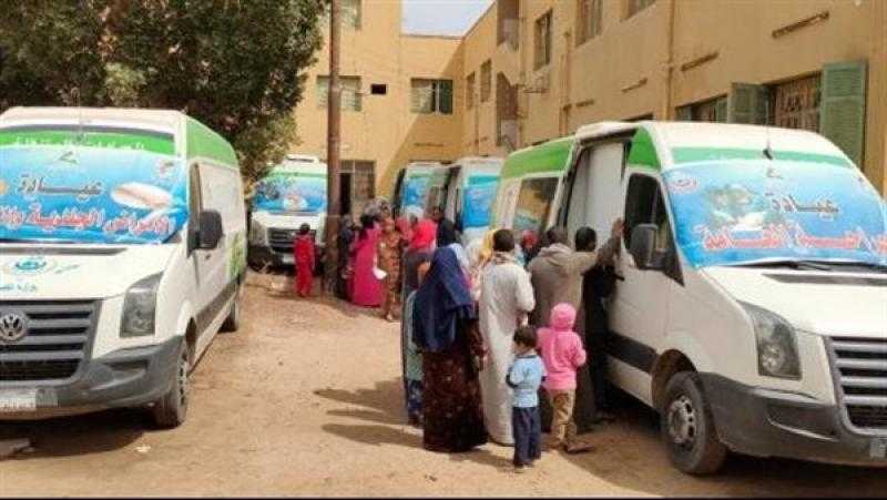 إطلاق 46 قافلة طبية مجانية ضمن مبادرة حياة كريمة