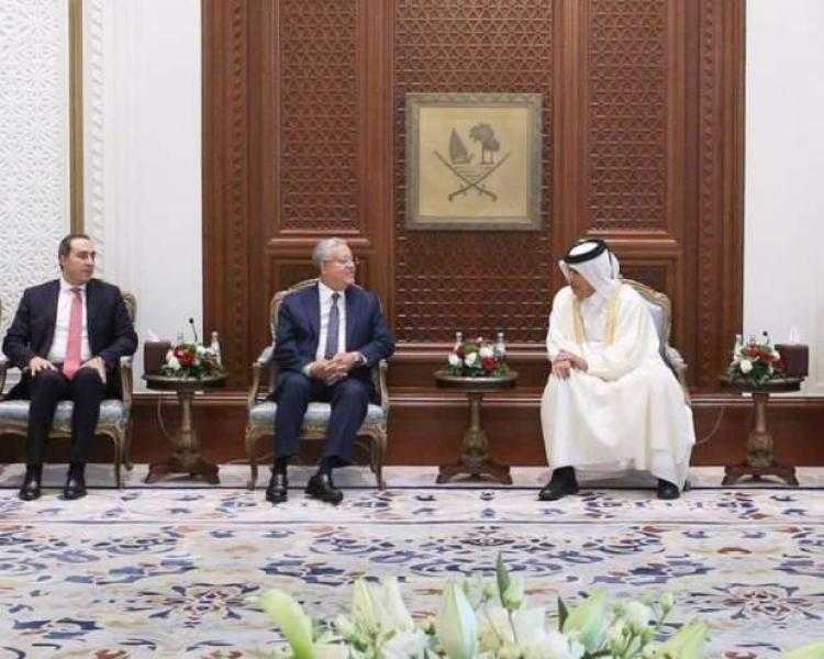 رئيس ”النواب” يلتقي رئيس مجلس الشورى القطري على هامش زيارته للدوحة