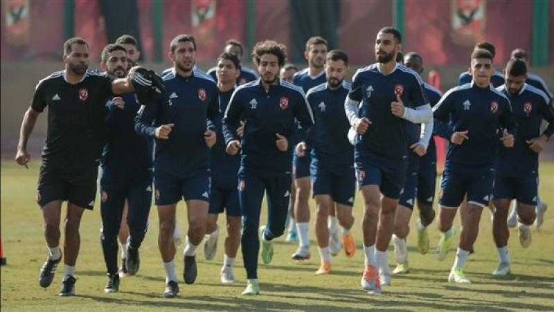 الأهلي يختتم تدريباته اليوم لمواجهة سموحة في الدوري