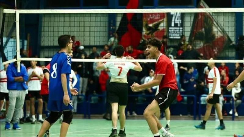 «شباب طائرة الأهلي» يفوز على الزمالك