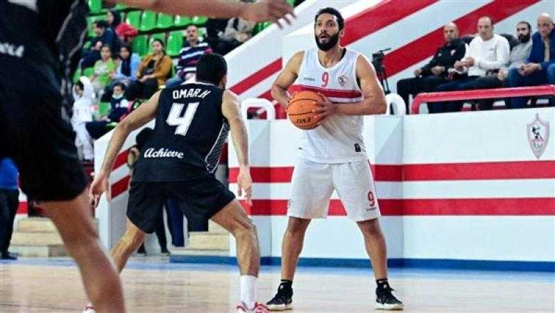 الزمالك يواجه سموحة اليوم في دوري السلة