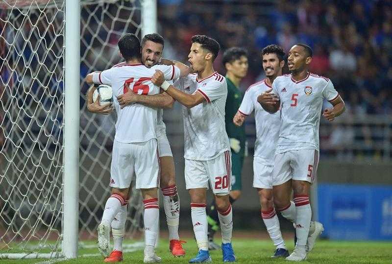 منتخب الإمارات يكمل تحضيراته لبطولة كأس الخليج العربي