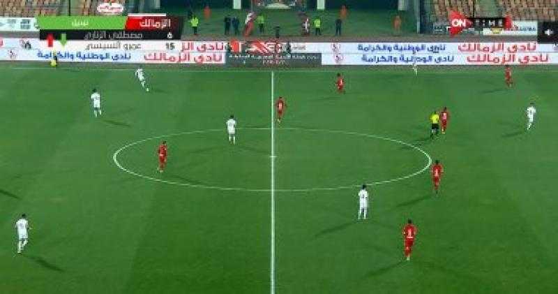 نزول عمر جابر والزنارى وخروج المثلوثى والسيسى فى مباراة الأهلى والزمالك
