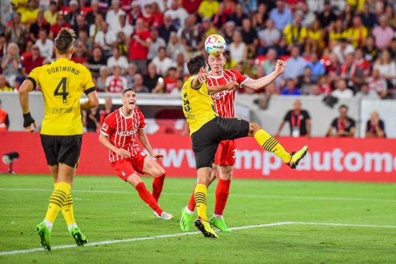 دورتموند يستأنف مسيرته بالدوري الألماني بفوز مثير على أوجسبورج
