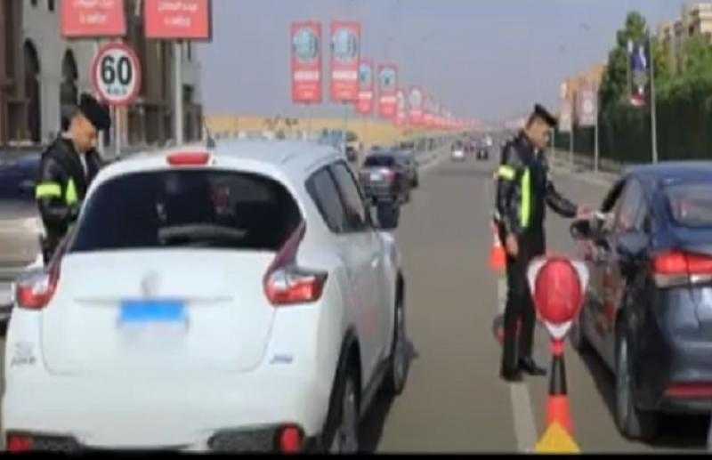 المرور تُحرر 207 مخالفات السير بدون تراخيص