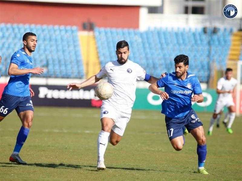 سموحة يتقدم على إنبي بهدفين في الدوري الممتاز