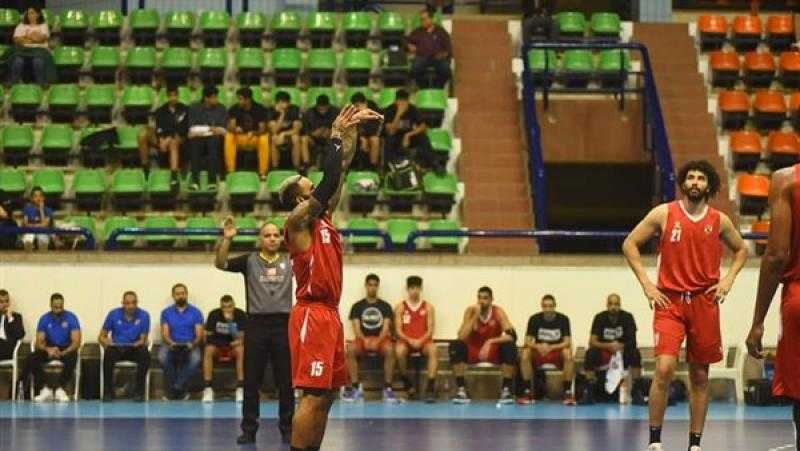 الأهلي يواجه مصر للتأمين في دوري كرة السلة