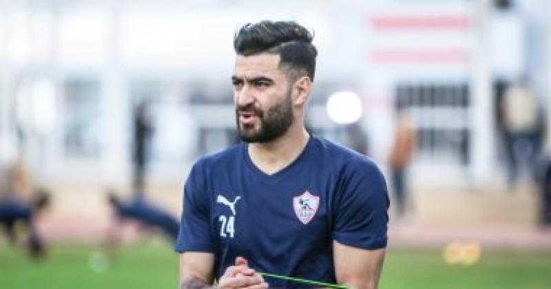 حمزة المثلوثى يواصل برنامجه التأهيلى فى الزمالك للتعافى من إصابة السمانة