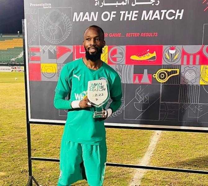 بلاتي توريه أفضل لاعب في مباراة بيراميدز وطلائع الجيش