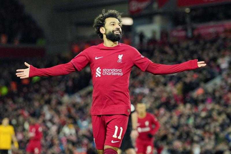 محمد صلاح يحتفل بعيد الأم