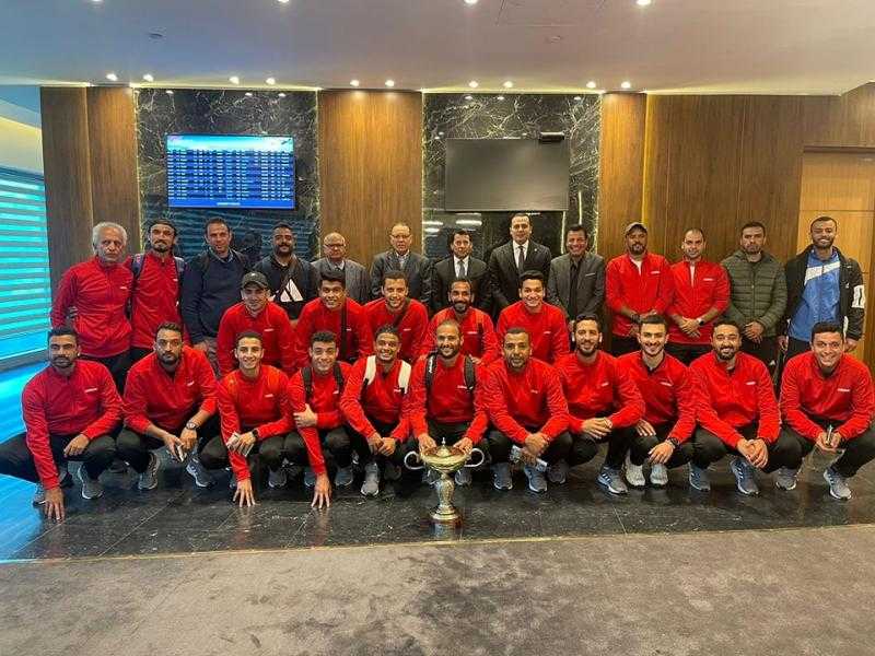 وزير الرياضة يستقبل بعثة فريق الشرقية للهوكي بعد الفوز ببطولة إفريقيا