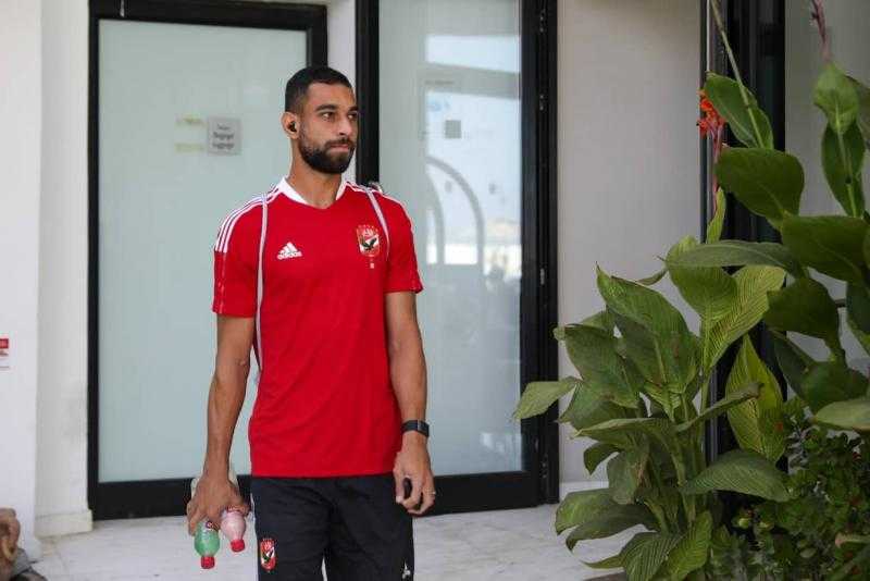 السولية يشارك في التدريبات الجماعية للأهلي قبل مواجهة صن داونز