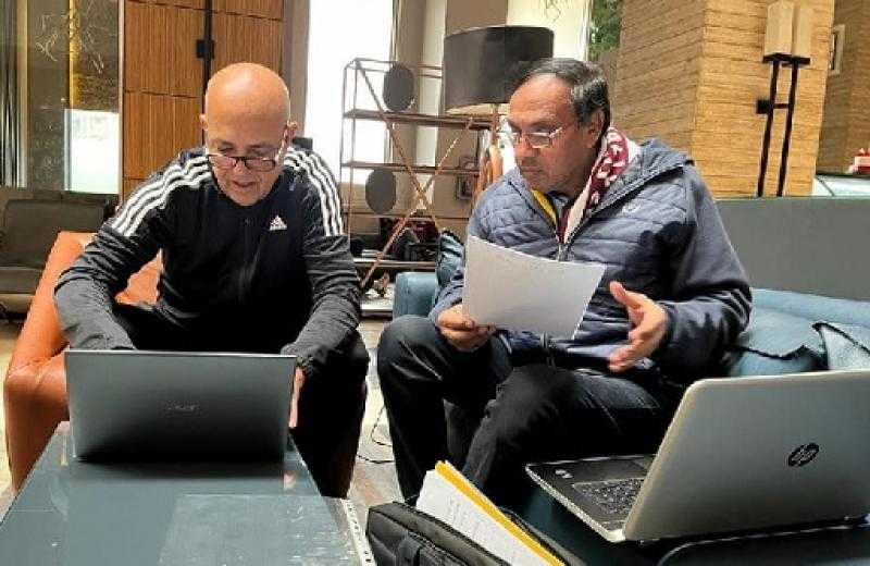 اتحاد الكرة يناقش خطة التطوير مع مندوب فيفا