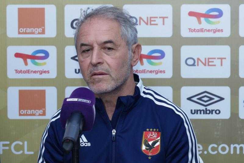 مدرب الأهلي يؤكد صعوبة مباراة القطن الكاميروني في دوري أبطال أفريقيا
