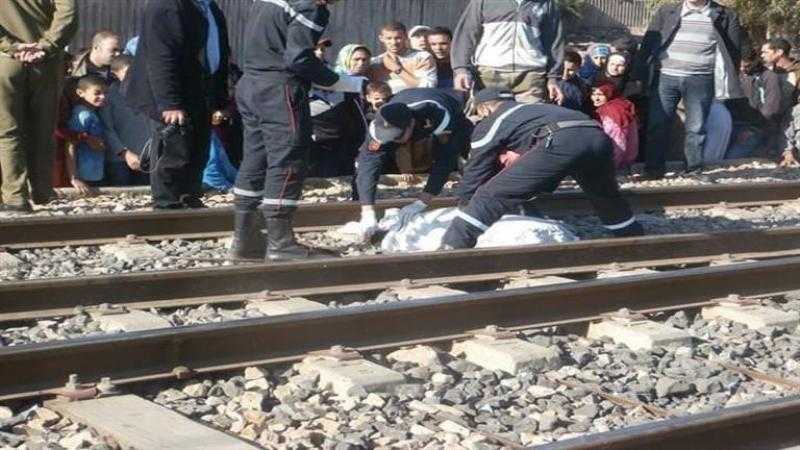 بتر ساق شاب صدمه القطار بالشرقية