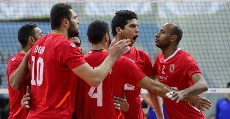 الأهلي يتوج بلقب البطولة العربية لكرة الطائرة للمرة الثامنة