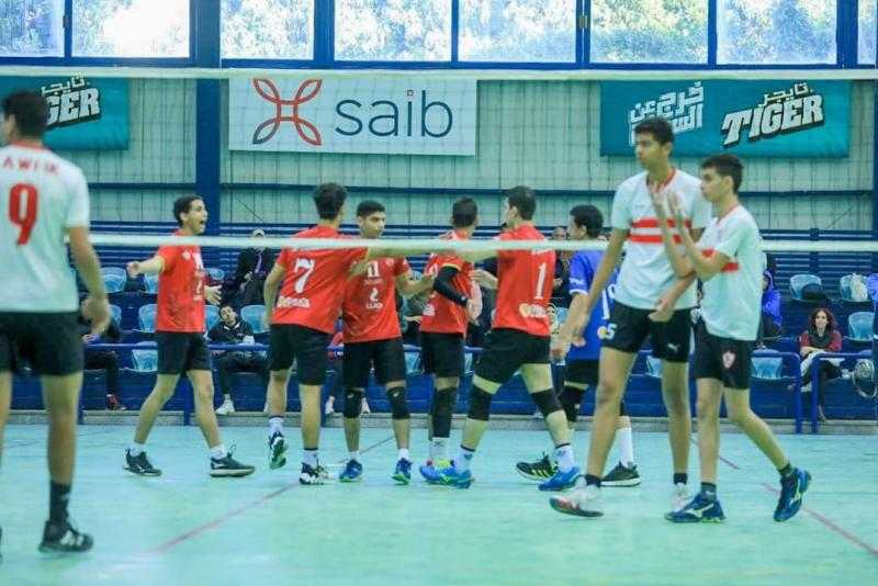 «شباب طائرة الأهلي 17 سنة» يلتقي الزمالك ببطولة الجمهورية
