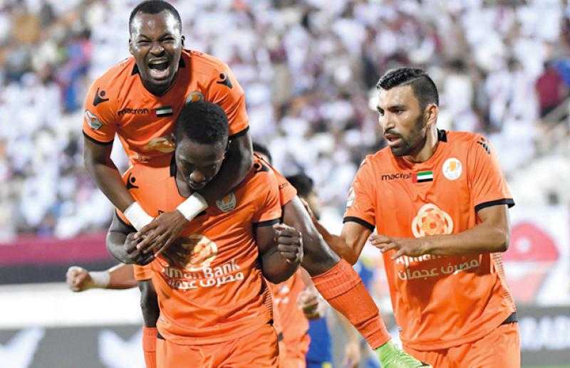 عجمان يتعادل مع خورفكان في الدوري الإماراتي
