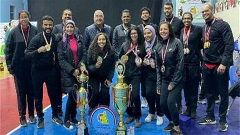منتخب مصر يحصد 9 ميداليات في البطولة الأفريقية المفتوحة للشباب