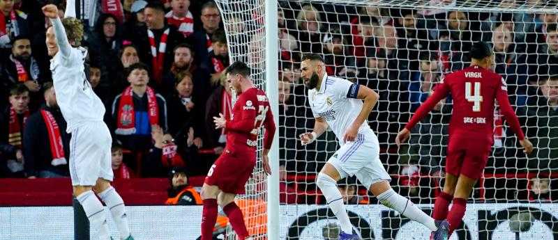 ليفربول في مهمة شبه مستحيلة أمام ريال مدريد في دوري أبطال أوروبا