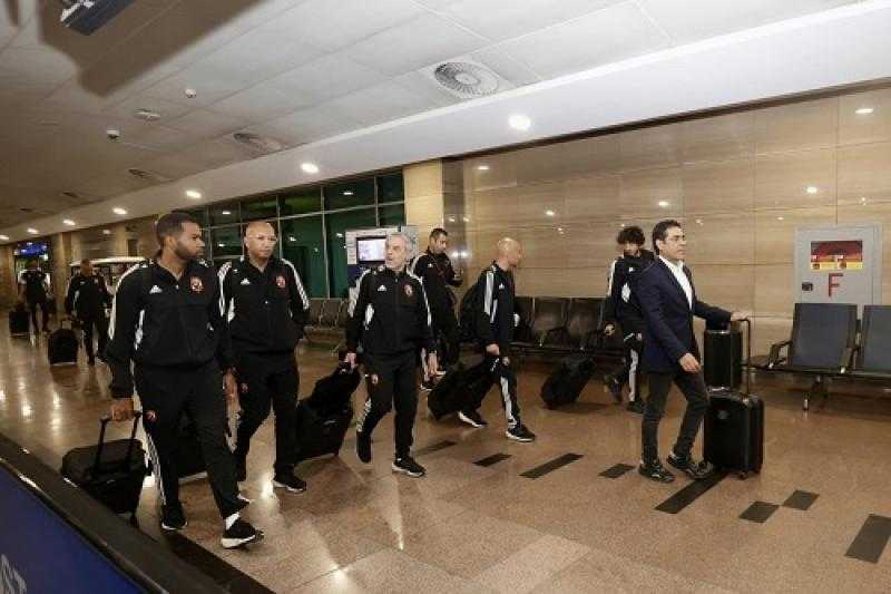 بعثة الأهلي تعود للقاهرة بعد الفوز على القطن في دوري الأبطال