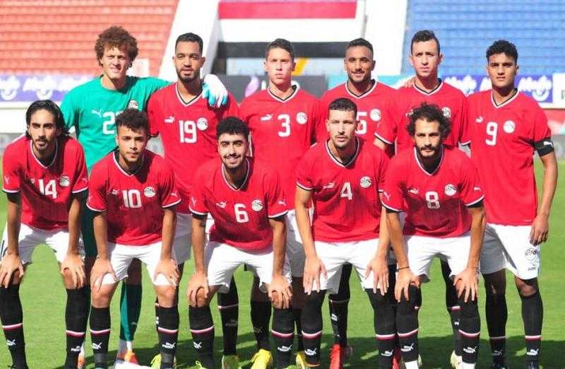 المنتخب الأوليمبى يختتم تدريباته اليوم قبل مواجهة زامبيا