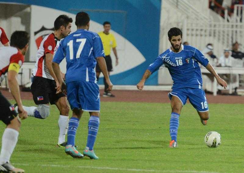 الكويت تتفوق على الفلبين بهدفين وديا