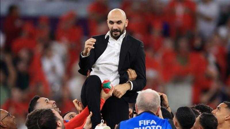 مدرب المغرب بعد الفوز على البرازيل: هذا الجيل يشعرني بالفخر لأنه سيكتب التاريخ