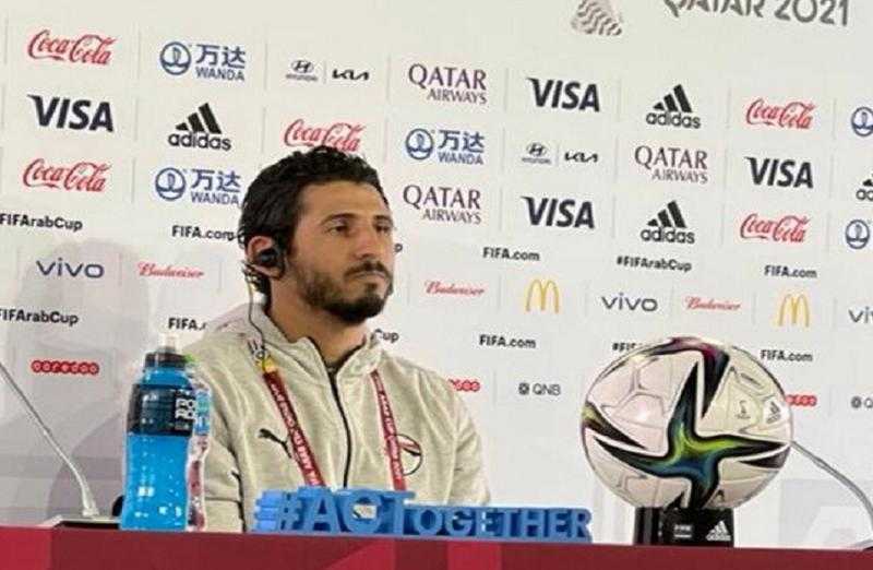 حجازي: كل اللاعبين على قلب رجل واحد وتعاهدنا على الفوز