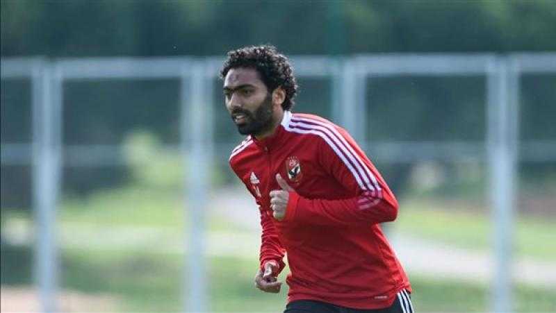 حسين الشحات يغيب عن مران الأهلي قبل مواجهة الهلال السوداني