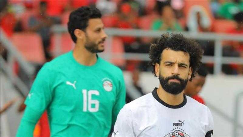 محمد صلاح ينشر صورًا من مباراة مصر ومالاوي عبر فيسبوك