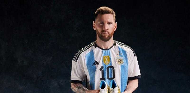 حذاء جديد لميسي احتفالاً بكأس العالم