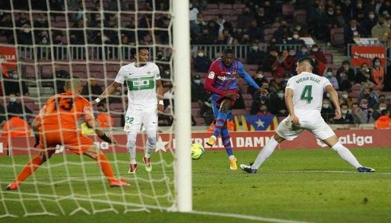 موعد مباراة برشلونة وإلتشي بالدوري الإسباني