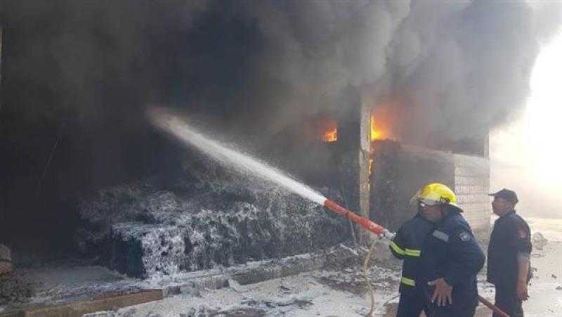 النيابة تحقق بشأن حريق اندلع في ثلاجة لحفظ الخضروات بمنشأة القناطر