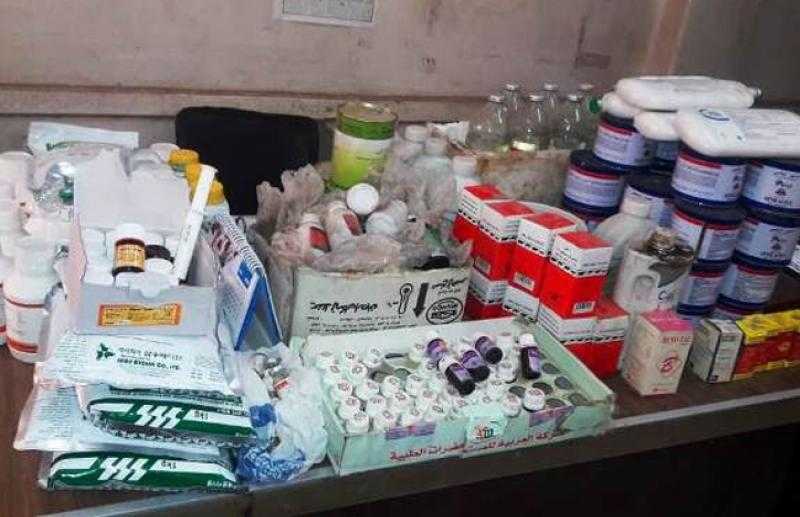 ضبط 47 عبوة أدوية بيطرية مجهولة المصدر في الغربية
