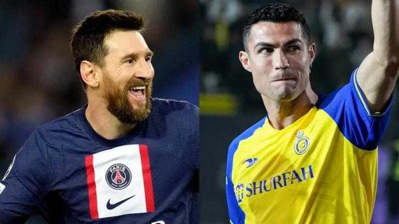 ميسي يحسم موقفه من منافسة رونالدو بالدوري السعودي