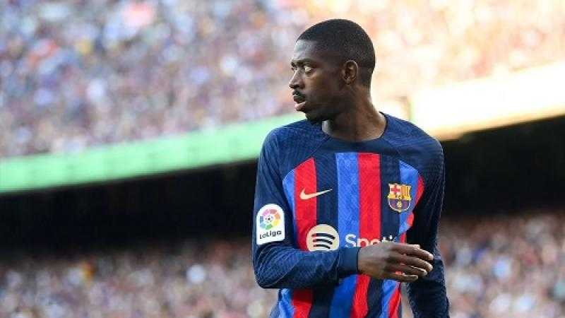 بسبب العقد الجديد.. توتر العلاقة بين برشلونة وديمبلي