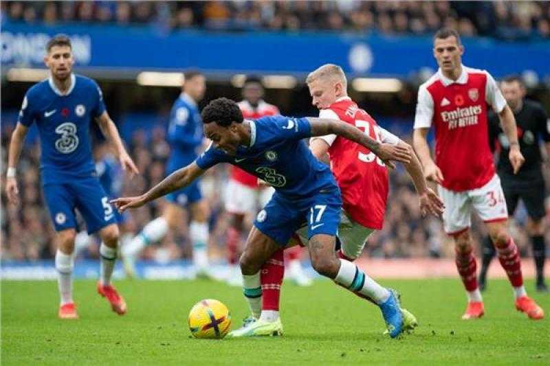 تعديل موعد مباراة آرسنال مع تشيلسي في الدوري الإنجليزي