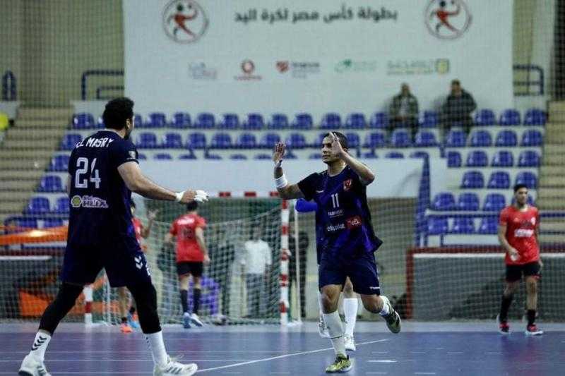 الأهلي يُتوج بكأس مصر لكرة اليد