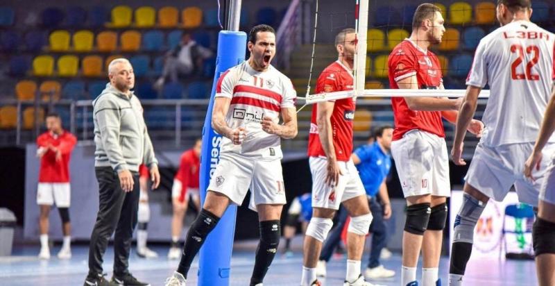 للمرة الثانية على التوالي.. الزمالك يتوج بدوري الطائرة بعد الفوز على الأهلي