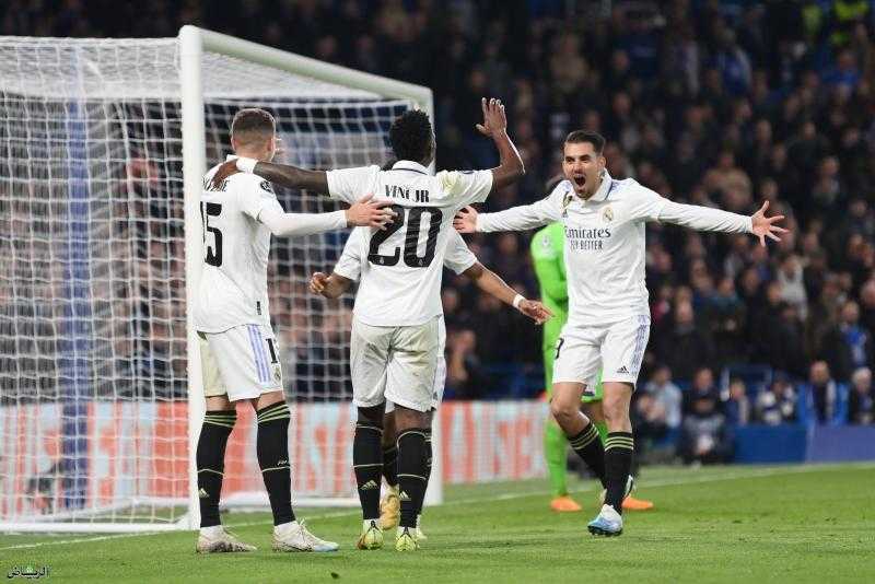 ريال مدريد يؤكد تفوقه على تشيلسي ويتأهل إلى المربع الذهبي بدوري أبطال أوروبا