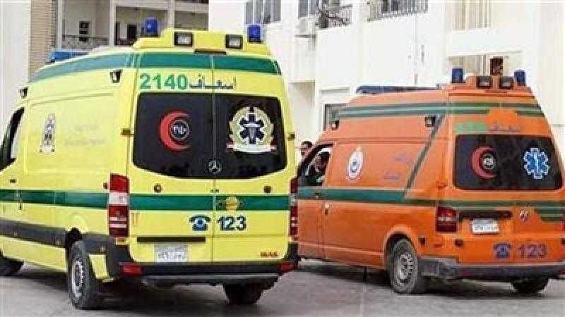 إصابة أم وأطفالها في انقلاب سيارة بالفيوم